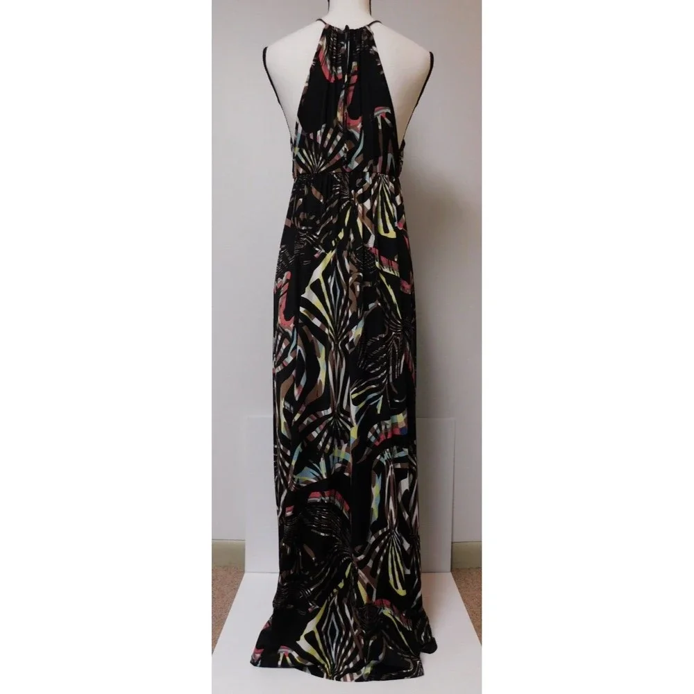 XOXO Womens Maxi Dress with beads Size Small - Picture 2 of 9